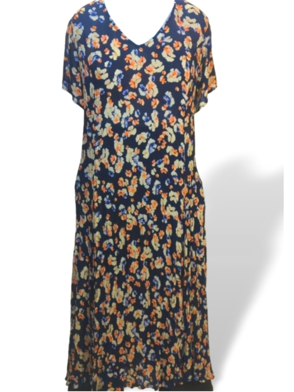 Maxi dress, crinkle gauze lightweight flowy